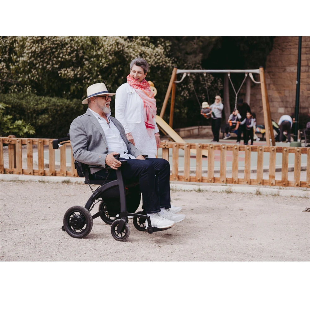 Rollz Motion Electric 3-in-1 Rollator, Transport Chair & Electric Wheelchair
