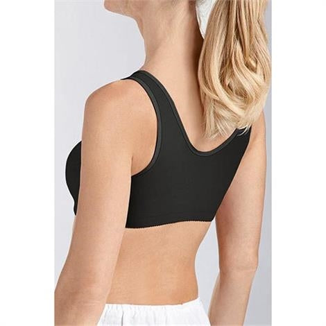 Amoena Frances Cotton Front Closure Mastectomy Leisure Bra 2128