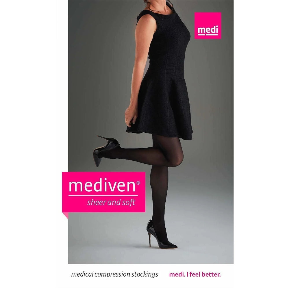 Mediven Sheer & Soft Women's Knee High 8-15 mmHg