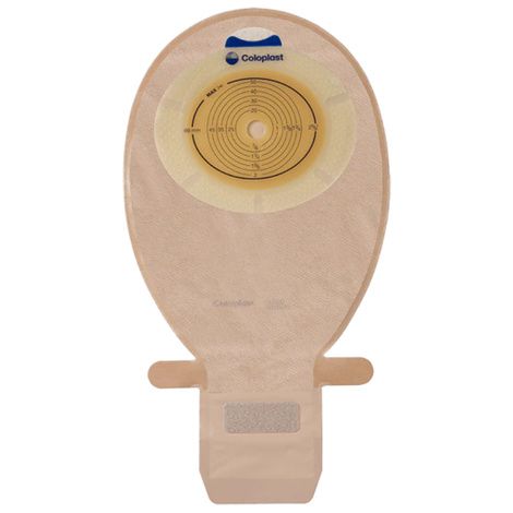 Coloplast SenSura EasiClose WIDE One-Piece Maxi Flat Standard Transparent Drainable Pouch