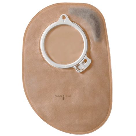 Coloplast Assura Two-Piece Maxi Transparent Closed Pouch With Filter