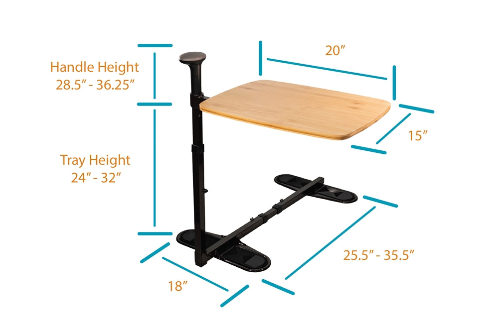 Omni Tray - Swivel TV Tray & Support Handle
