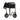 Nova Steel Transport Chair with Swing-Away Footrests – 19" Seat