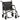 Nova 18" Ultra Lightweight Transport Chair – 18.6 lb Folding Travel Transport Wheelchair