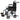 ProBasics K4 Transformer Hybrid Transport Wheelchair – Converts to Transport Chair