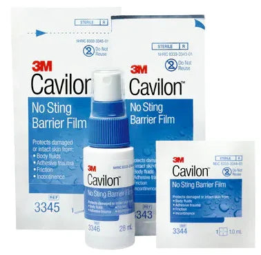 3M Cavilon No Sting Barrier Film - Spray, Wipes, Wand Applicator