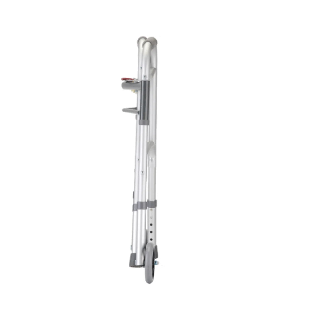 Nova Medical 2-Button Folding Walker - Petite Adult - 4ft 7in - 5ft