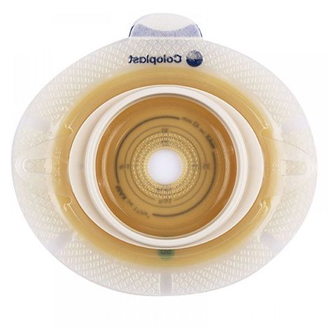 Coloplast SenSura Click Two-Piece Convex Light Standard Skin Barrier With Belt Tabs