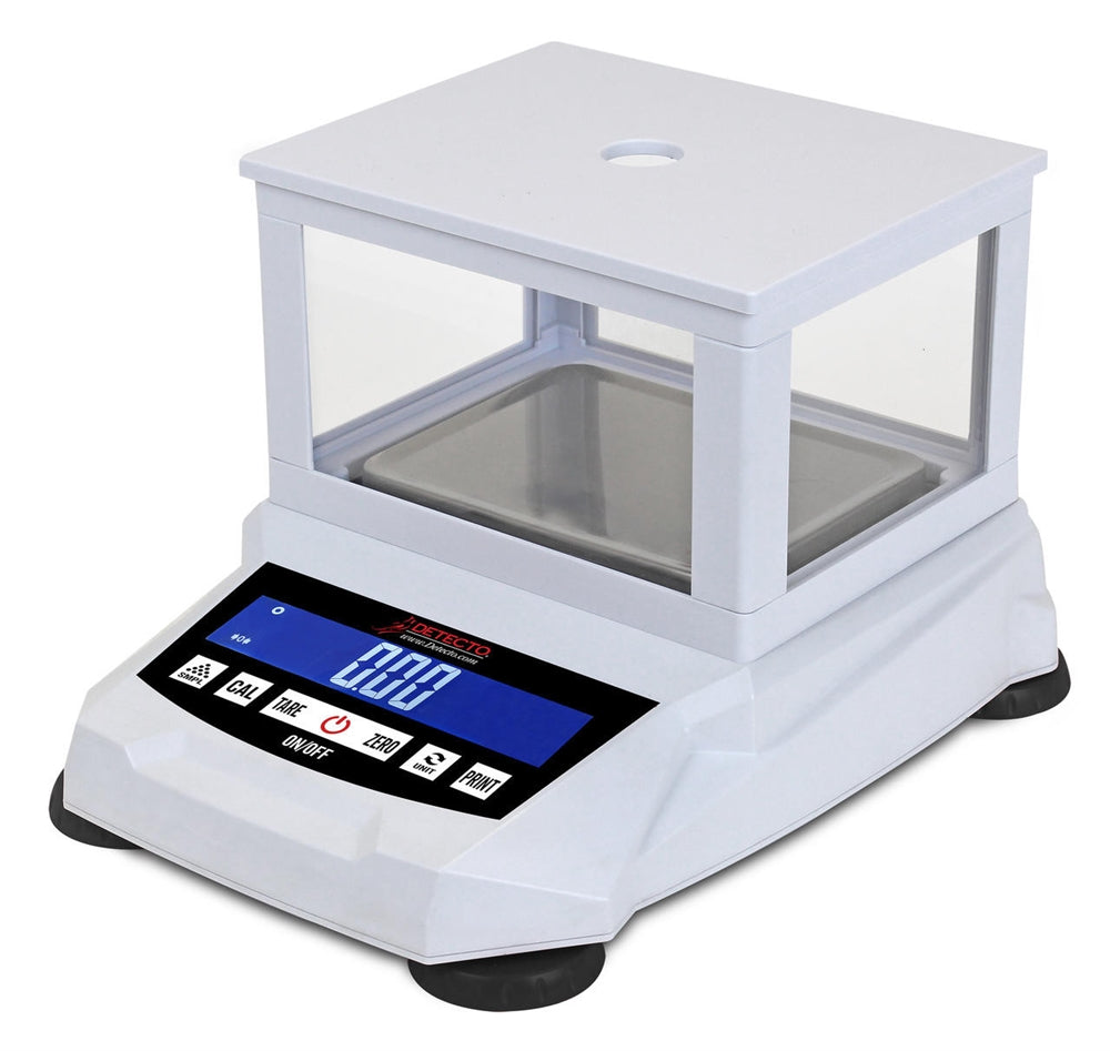 Detecto, 420-100, Digital Precision Balance Scale, 100 g x 0.01 g, 5.7 in W x 4.5 in D Platform