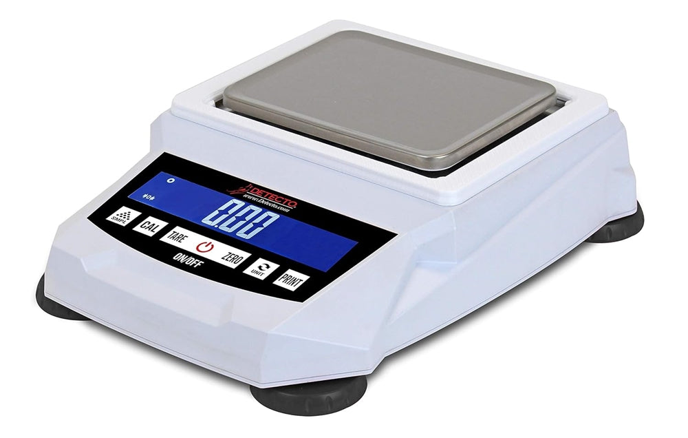 Detecto, 420-100, Digital Precision Balance Scale, 100 g x 0.01 g, 5.7 in W x 4.5 in D Platform