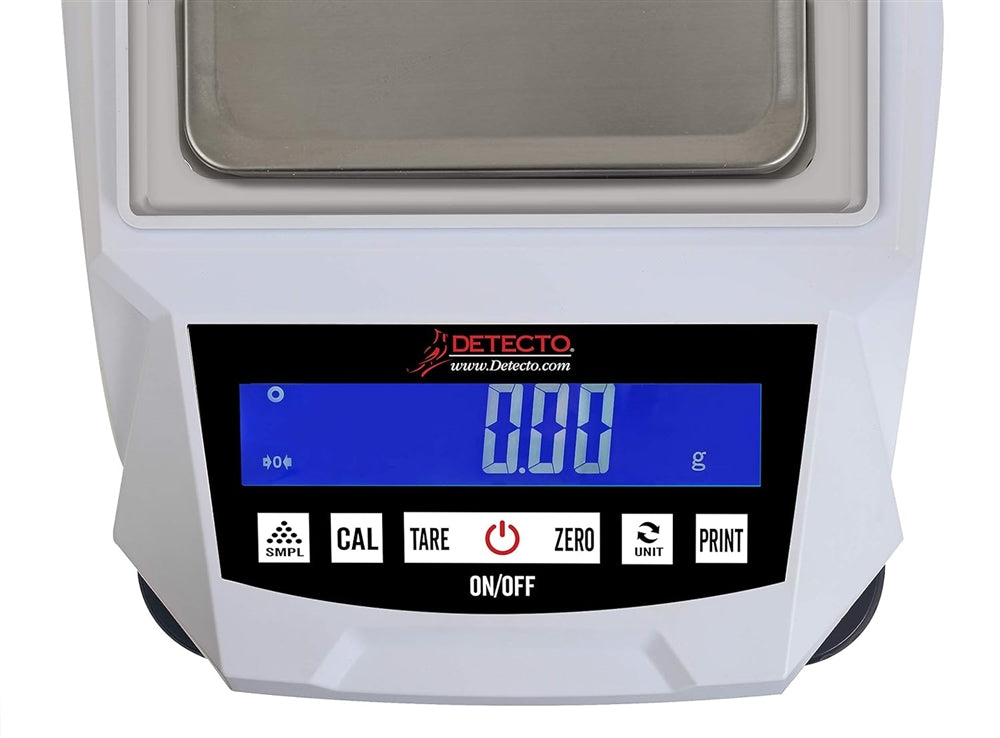 Detecto, 420-100, Digital Precision Balance Scale, 100 g x 0.01 g, 5.7 in W x 4.5 in D Platform