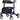 NOVA Monarch Open & Fly Rollator – Lightweight Folding Rollator Walker with Seat