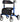 NOVA Monarch Open & Fly Rollator – Lightweight Folding Rollator Walker with Seat