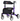 NOVA Monarch Open & Fly Rollator – Lightweight Folding Rollator Walker with Seat