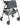 Stander EZ Fold-N-Go Rollator – Lightweight Folding Travel Rollator Walker with Seat