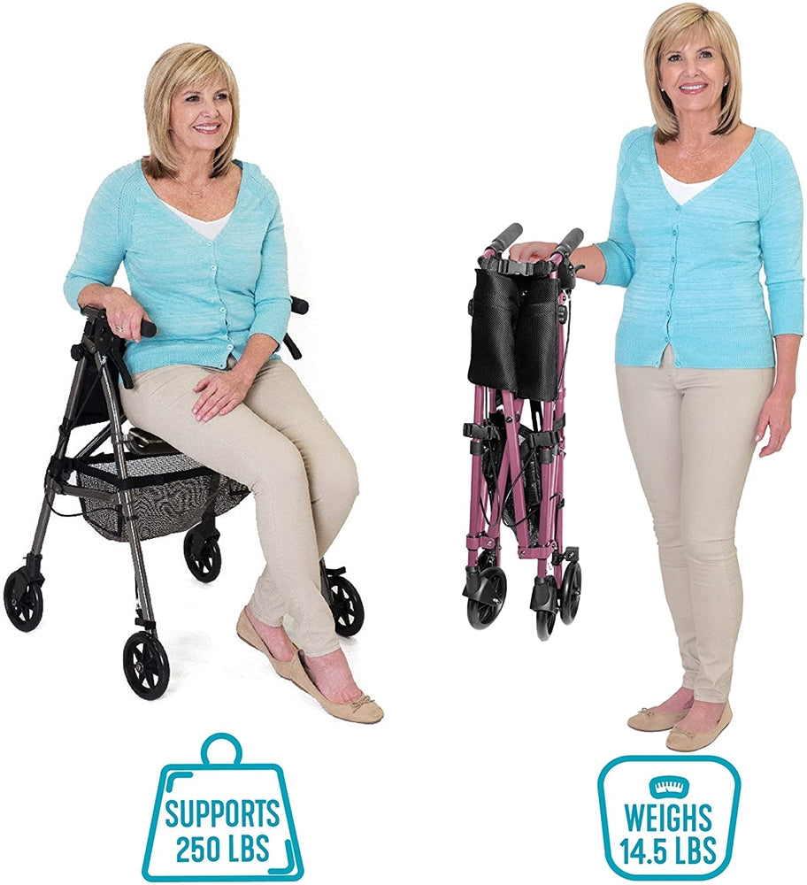 Stander EZ Fold-N-Go Rollator
