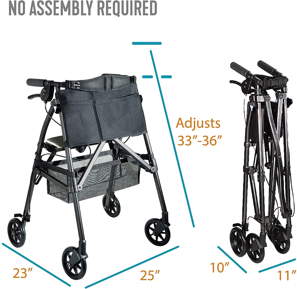 Stander EZ Fold-N-Go Rollator