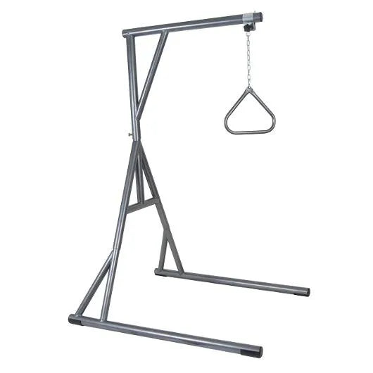 Drive Medical Bariatric Free-Standing Trapeze with Base – 650 lb Capacity (13049SV)