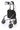 Lumex 3-Wheel Cruiser Rollator Walker – Lightweight Aluminum Tri-Wheel Rollator