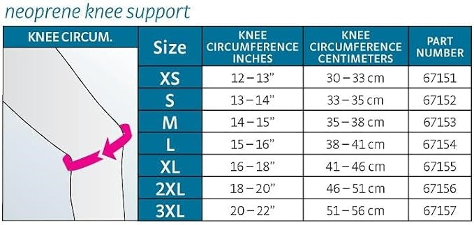 Medi protect Neoprene Knee Support w/ Open Patella