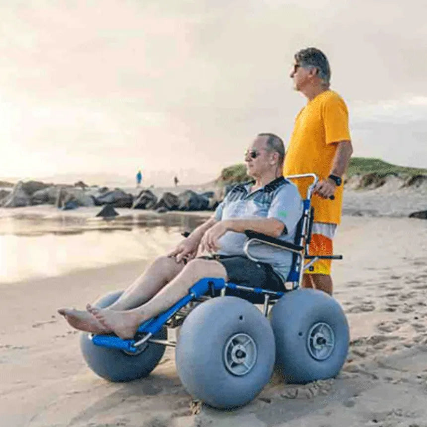 Wheeleez Sandcruiser Beach Wheelchair Dune Buster Model