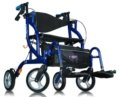 Airgo Fusion F20 Side-Folding Rollator & Transport Chair
