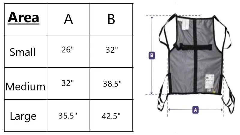Hoyer Classics Four-Point One Piece Sling with Positioning Strap