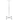 Economy I.V. Pole, 4 Leg with Removable Top, 2 Hooks