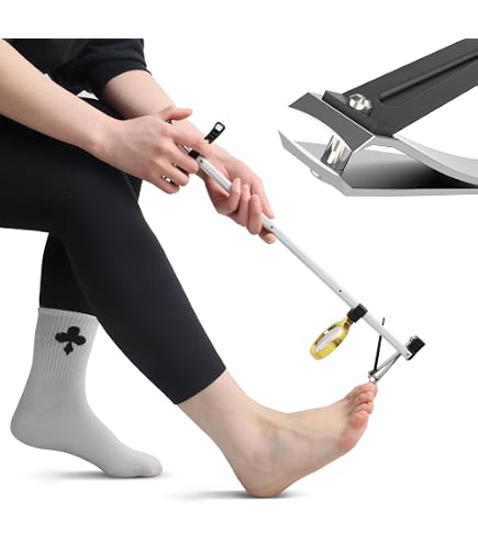 Maddak Pistol Grip Remote Toenail Clippers – Extended Reach