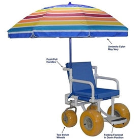 MJM 722-ATC All Terrain Beach Wheelchair