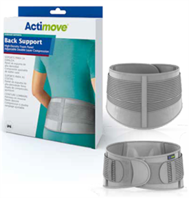 Actimove Back Support High-Density Foam