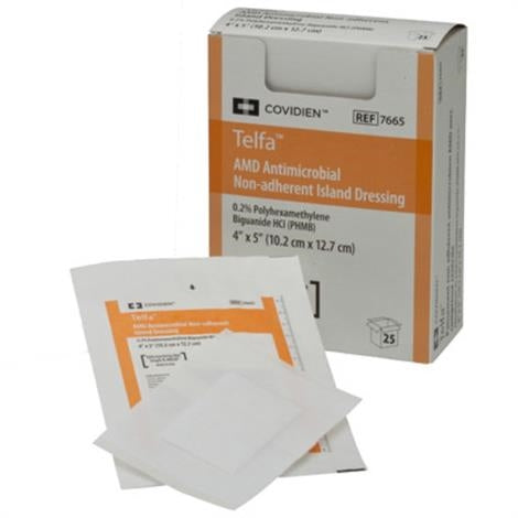 Covidien Telfa AMD Antimicrobial Non Adherent Pad Dressing