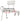 Eagle Health 77762 Tub-Mount Sliding Swivel Transfer Bench