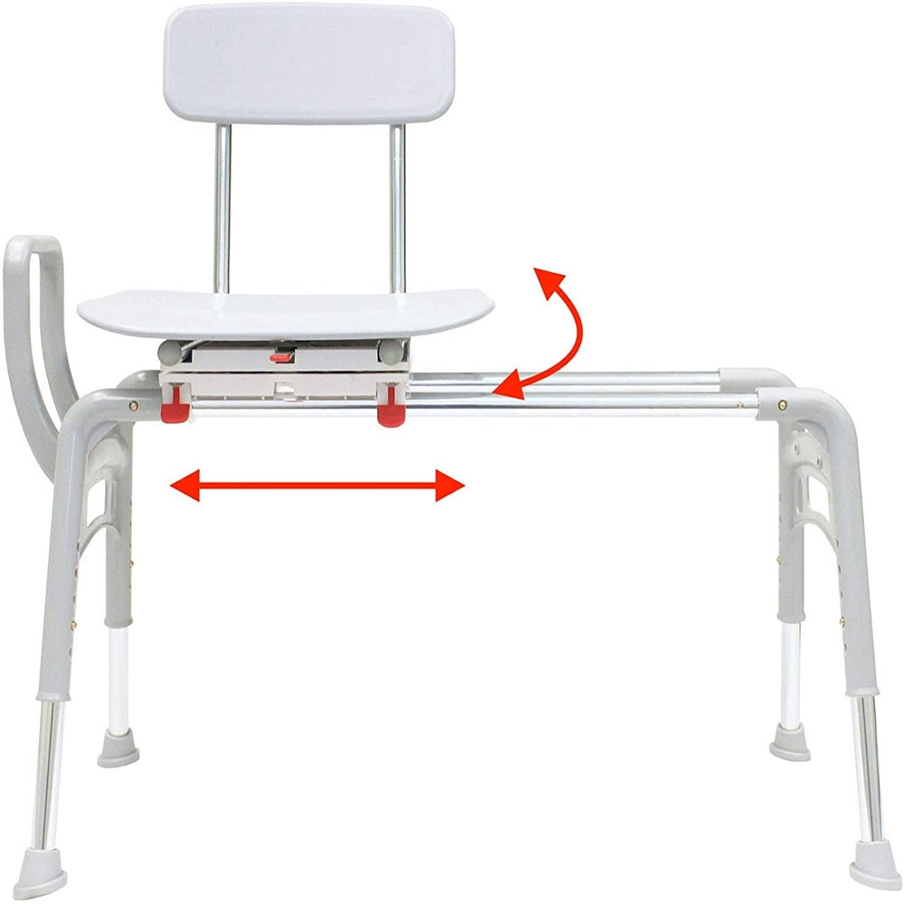 Eagle Health 78668 - Swivel & Sliding Ergo Transfer Bench