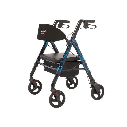 Bariatric Regal Rollator by Rhythm Healthcare - Capacity of 450lbs