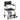 Nova Drop-Arm Transport Commode Chair 8805 – Rolling Commode & Transport Chair