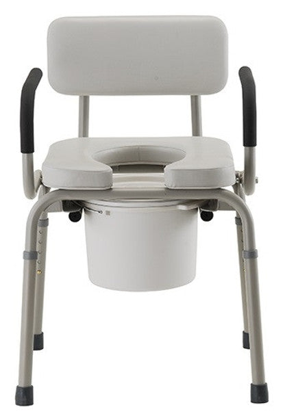Nova Drop-Arm Padded Commode 8901W