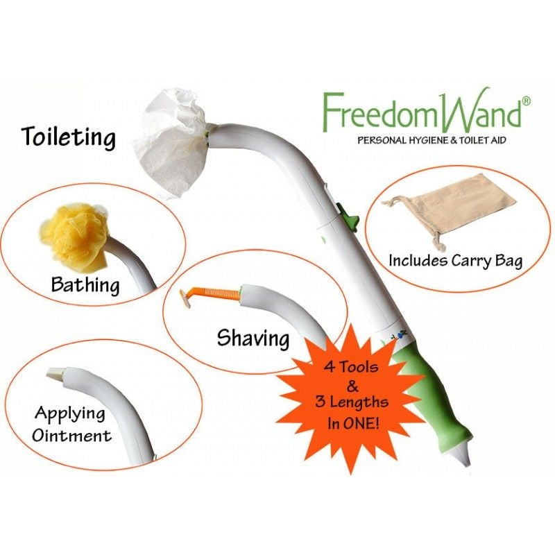 Freedom Wand Self Wipe Toilet Aid