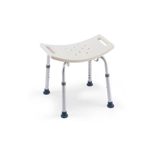 Tool-Free Spa Bathtub Adjustable Shower Chair Removable Back