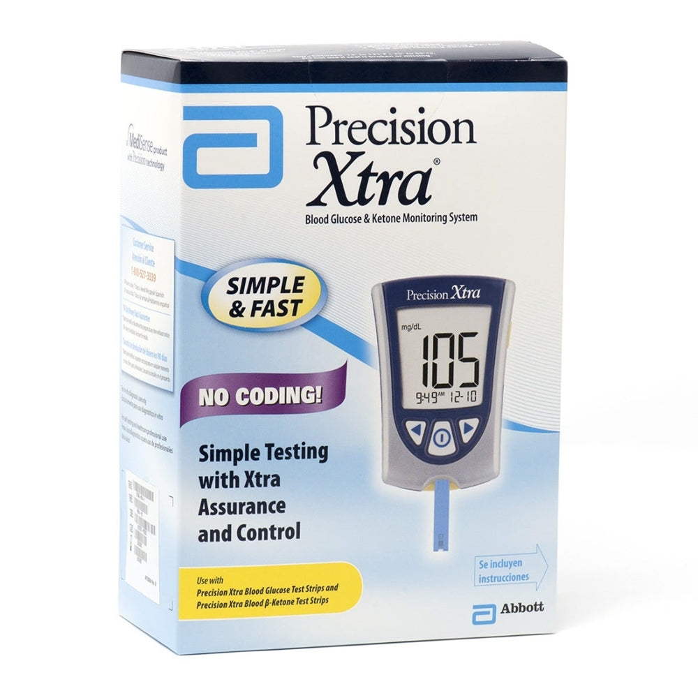 Blood Glucose Meter Precision Xtra 5 Second Glucose Meter