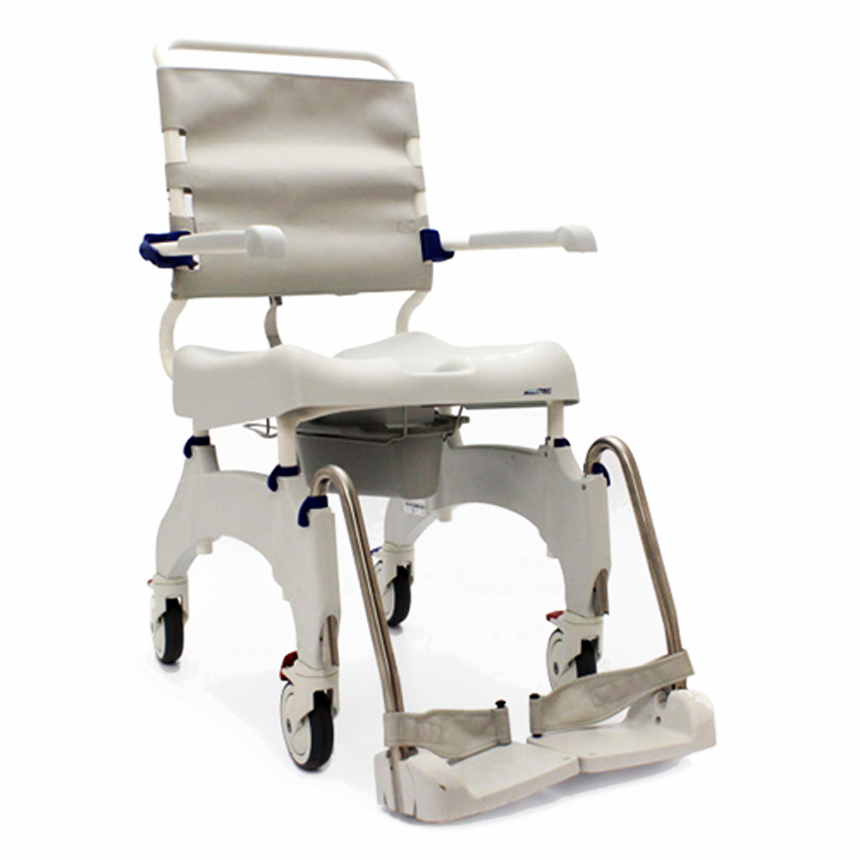 Aquatec Ocean Ergo Shower Chair Commode, A1641988, A1641990