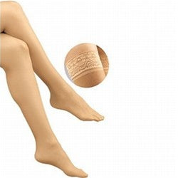 Activa Ultra-Sheer Thigh High with Lace, 9-12 MM HG, H12