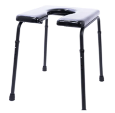 ActiveAid 101 Adjustable Height Raised Toilet Seat | Free-Standing Raised Toilet Seat