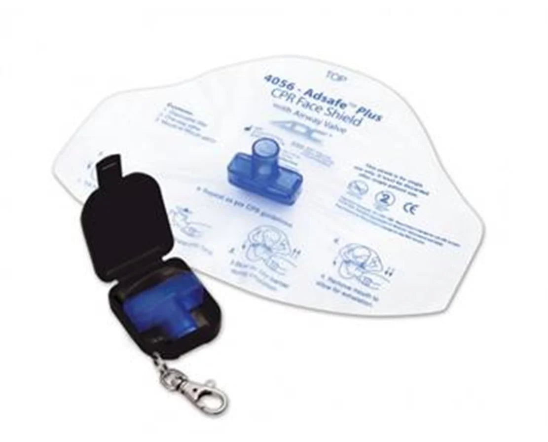 ADC - 4056 Adsafe Plus Single-use CPR Face Shield with Keychain