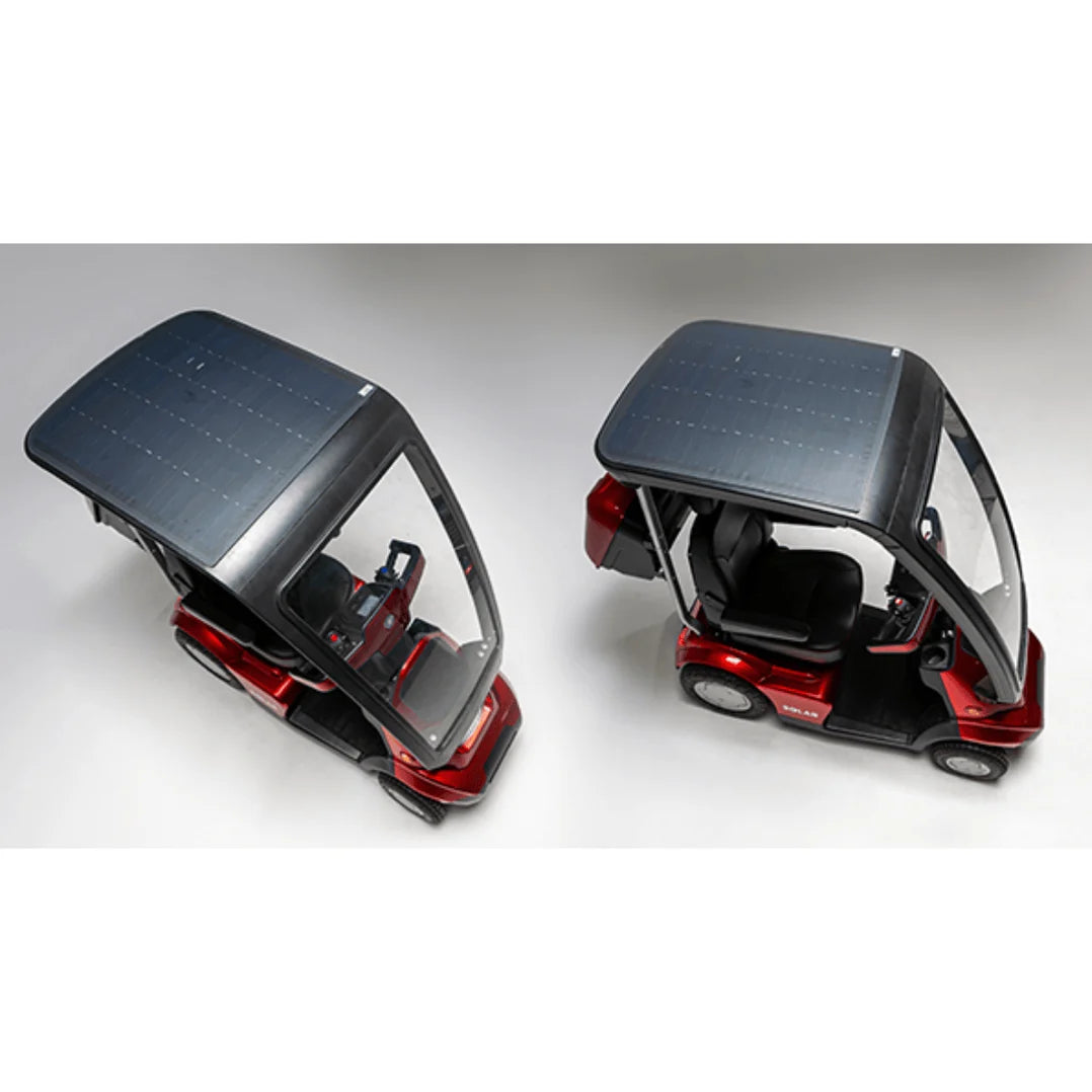 AFIKIM Afiscooter Solar 4-Wheel Mobility Scooter | 450 lb, 38 Mile Range