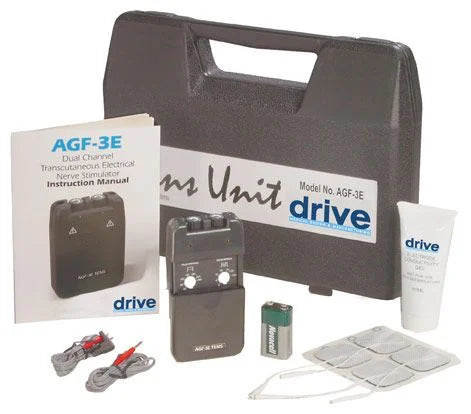 Drive Medical Portable TENS Units – Economy (AGF-3E) & Deluxe (AGF-3X)