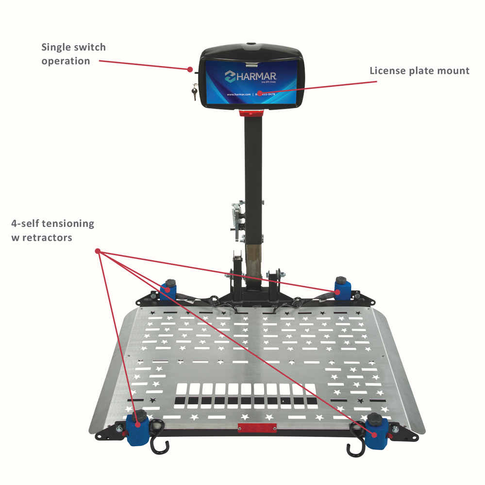 Harmar AL500 Platform Power Wheelchair