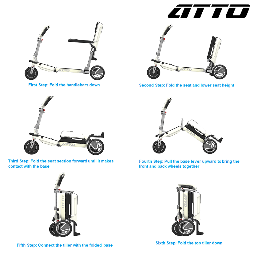ATTO Folding Mobility Scooter