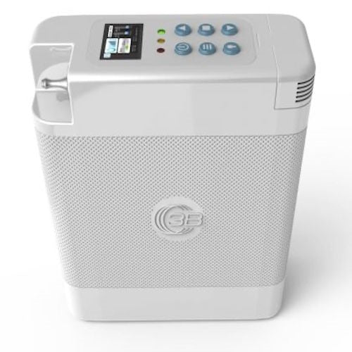 Aer X Portable Oxygen Concentrator by 3B Medical – Lightweight Pulse Dose Travel Oxygen System
