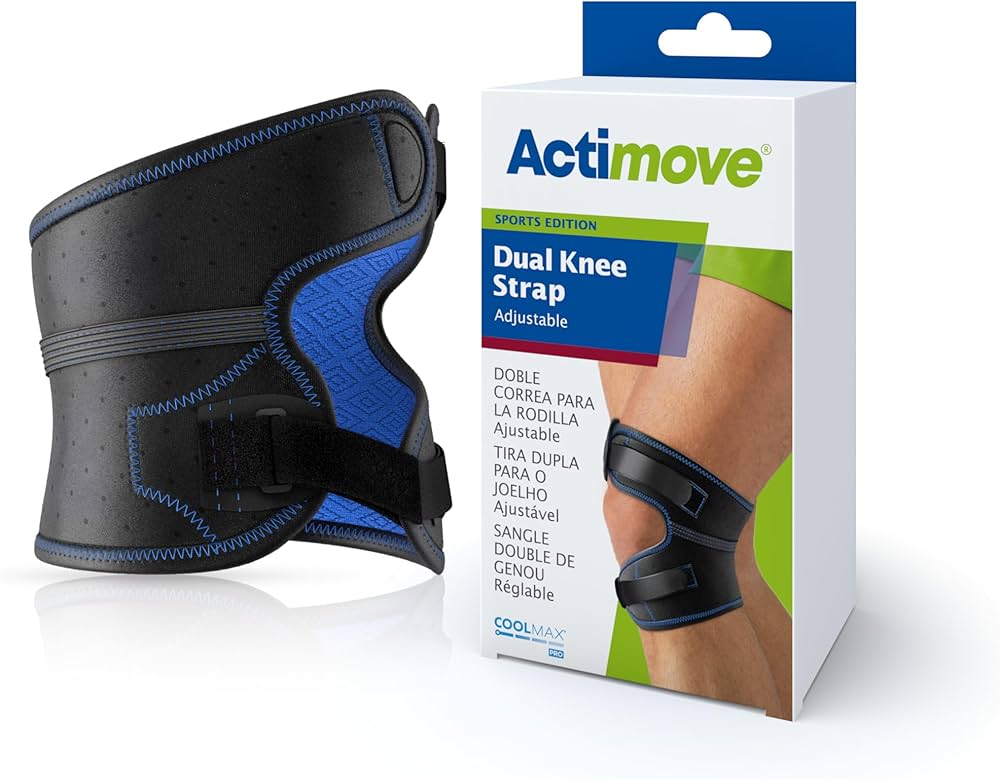 Actimove Sport Dual Knee Strap – Zero-Friction Patellar Tracking Stability